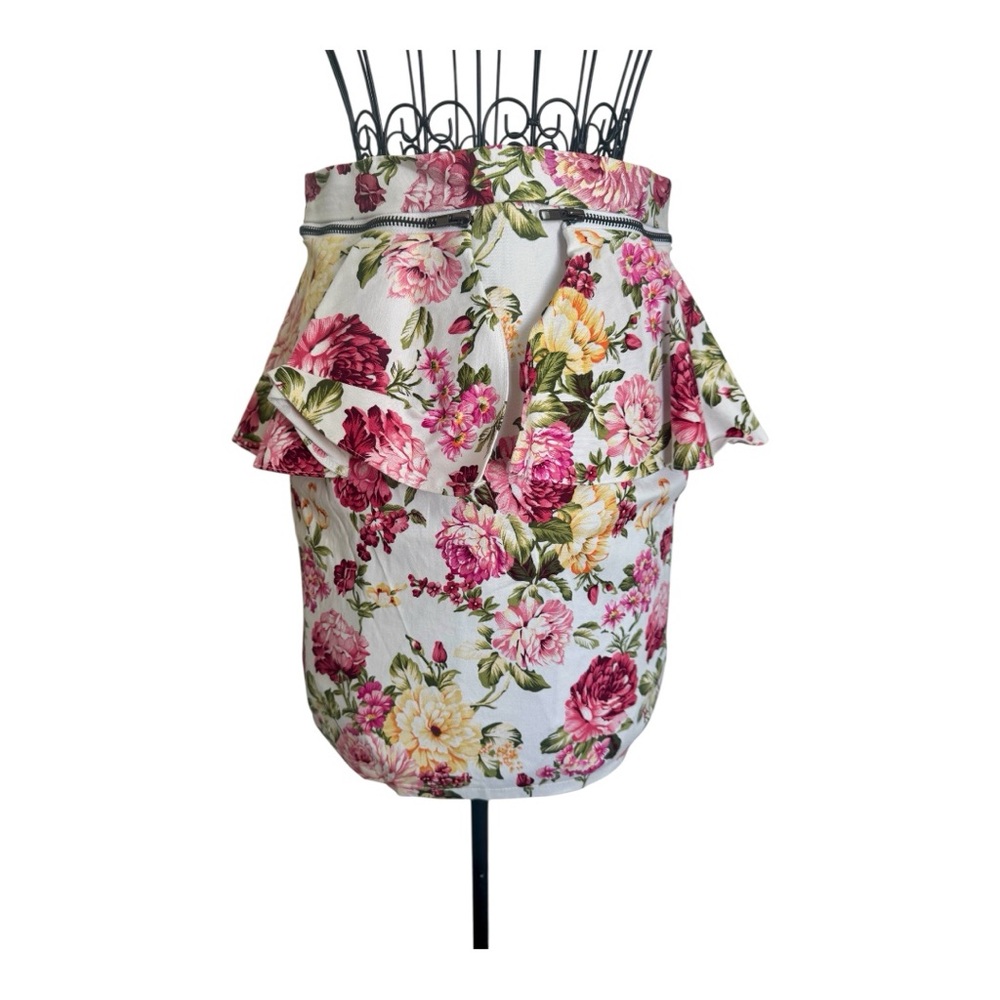 Elegant Floral Women's Pencil Skirt